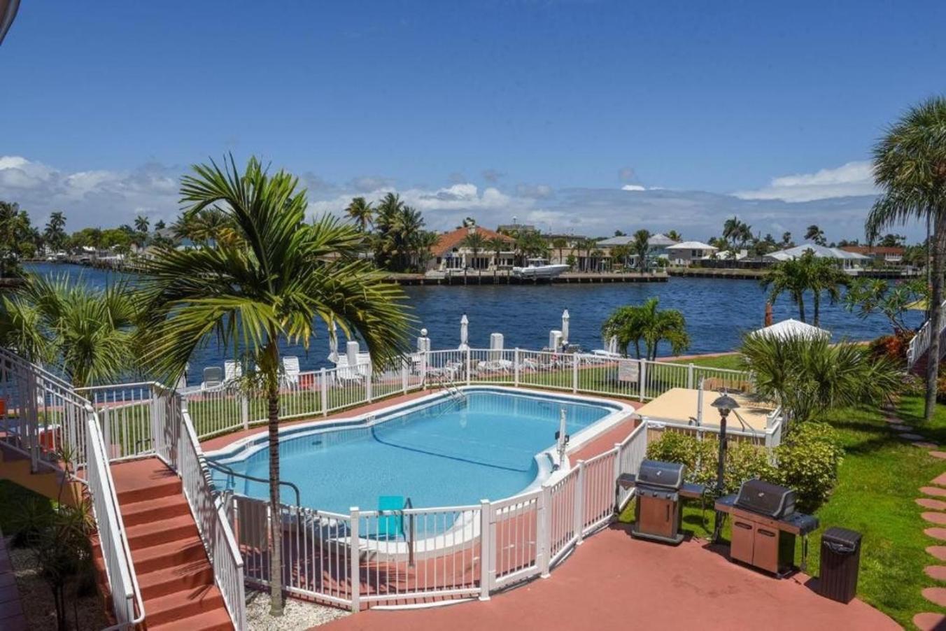 폼파노 비치 Studio Intracoastal Views! 5 Min Walk To The Beach 빌라 외부 사진